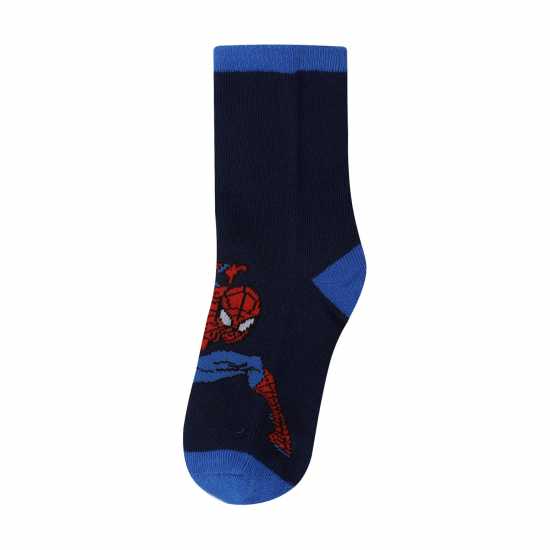 Character Crew Sock 5Pk Children Spider-Man Детски чорапи