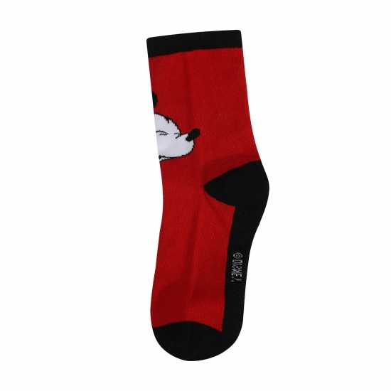 Character Crew Sock 5Pk Children Mickey Mouse Детски чорапи