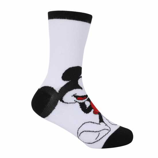 Character Crew Sock 5Pk Children Mickey Mouse Детски чорапи