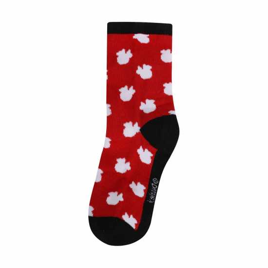 Character Crew Sock 5Pk Junior Minnie Детски чорапи