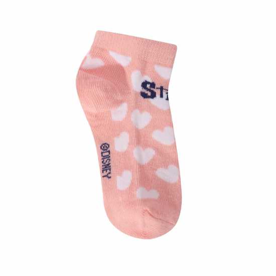 Character Trainer Sock 5Pk Infant Стич Атлетика