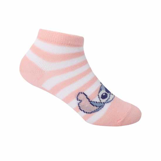 Character Trainer Sock 5Pk Infant Стич Атлетика