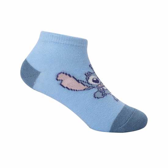 Character Trainer Sock 5Pk Infant Стич Атлетика