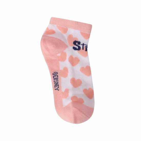 Character Trainer Sock 5Pk Infant Стич Атлетика