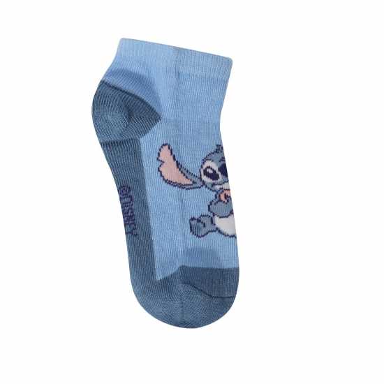 Character Trainer Sock 5Pk Infant Стич Атлетика