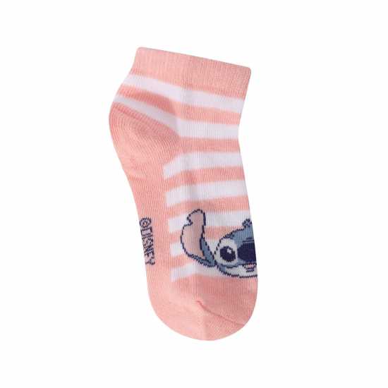 Character Trainer Sock 5Pk Infant Стич Атлетика