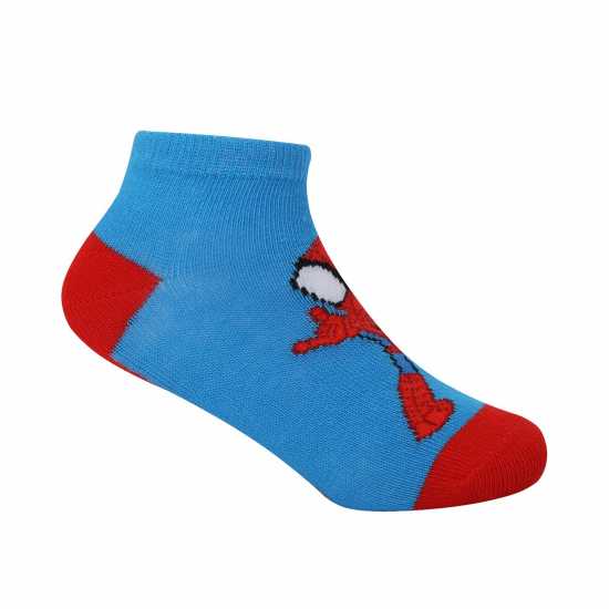 Character Trainer Sock 5Pk Infant Человекът-паяк Детски чорапи