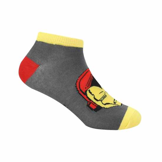 3Бр. Опаковка Мъжки Чорапи Character Trainer Socks 3 Pack Mens  