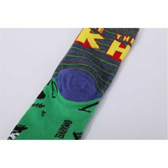 Character Мъжки Чорапи С Ластик 3Бр. 3 Pack Crew Socks Infants  Детски чорапи