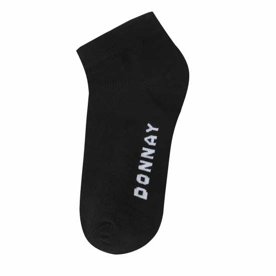 Donnay Trainer 10Pk Socks Ladies Черно Дамски чорапи