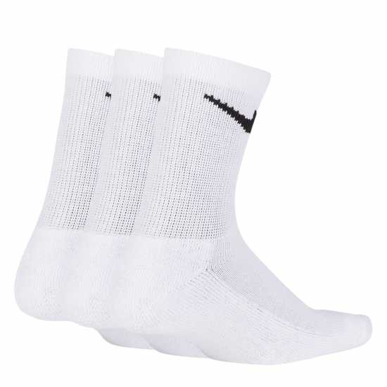 Nike Basic Crew 3Pk Childs Бяло Детски чорапи