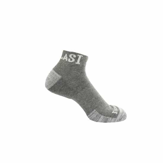 Everlast Quarter 6 Pack Socks Mens Сиво Мъжки чорапи