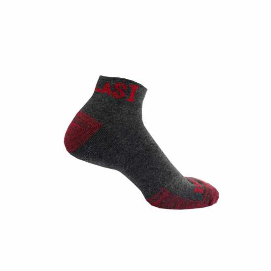 Everlast Quarter 6 Pack Socks Mens Сиво Мъжки чорапи