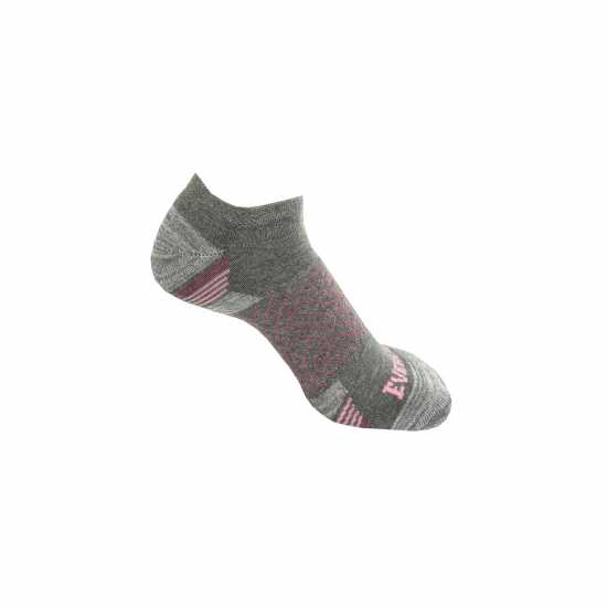 Everlast 6Pk Trainer Sock Ladies Сиво Дамски чорапи