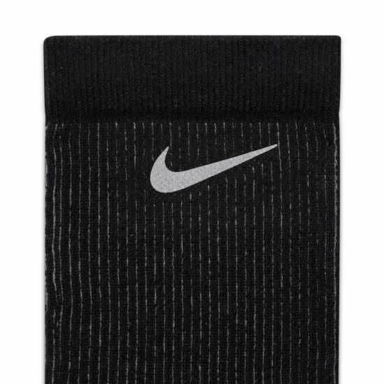 Nike Dri-Fit Trail Running Crew Socks Черно/сребро Мъжки чорапи