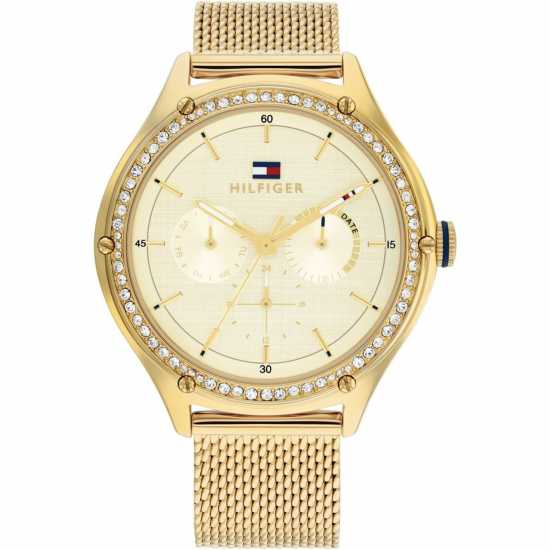 Tommy Hilfiger Stainless Steel Mesh Watch  Часовници