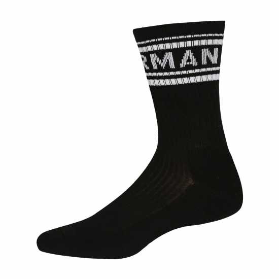 Ben Sherman Sherman 3 Pack Sport Socks Mens Бяло/Черно/Сиво 