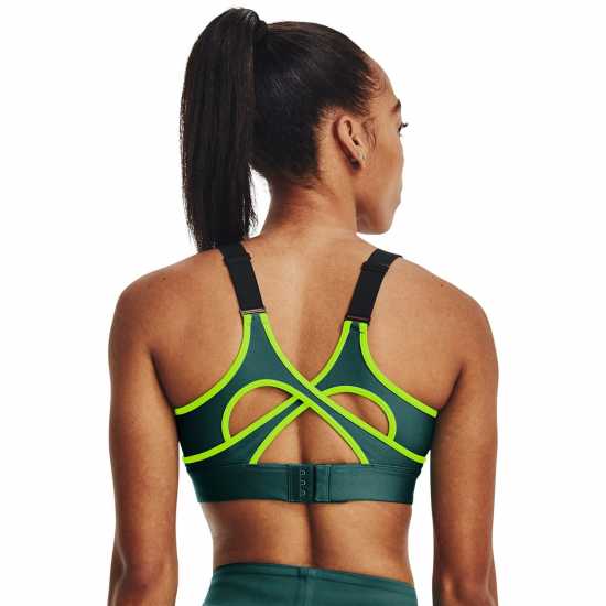 Under Armour Armour Ua Infinity Crossover High Impact Sports Bra Womens Зелено Спортни сутиени