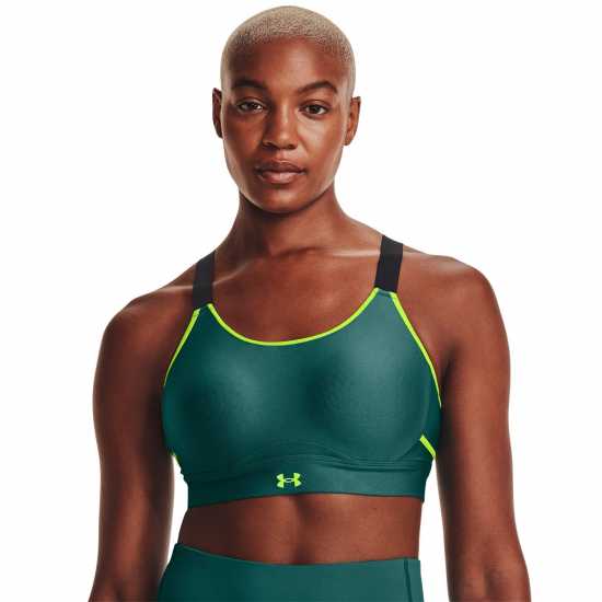 Under Armour Armour Ua Infinity Crossover High Impact Sports Bra Womens Зелено Спортни сутиени