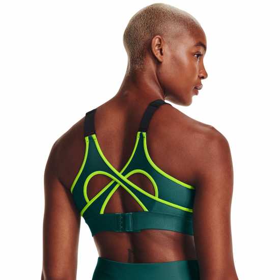 Under Armour Armour Ua Infinity Crossover High Impact Sports Bra Womens Зелено Спортни сутиени