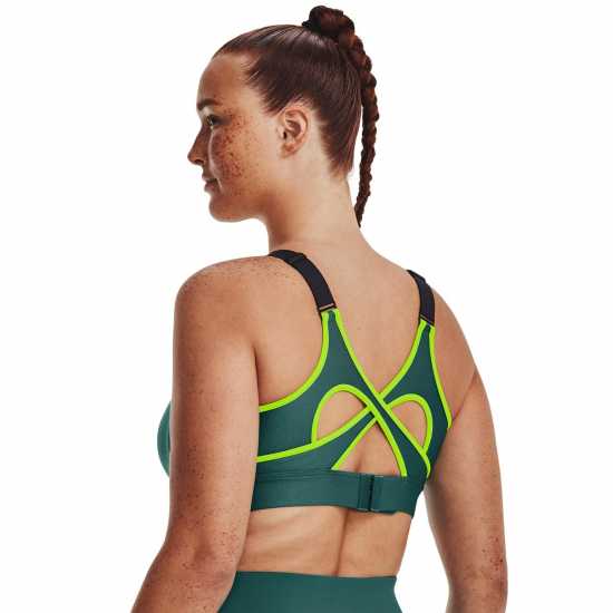 Under Armour Armour Ua Infinity Crossover High Impact Sports Bra Womens Зелено Спортни сутиени