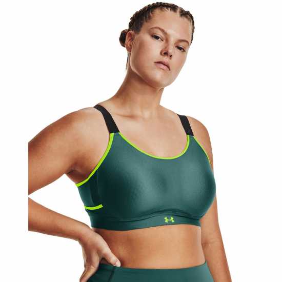 Under Armour Armour Ua Infinity Crossover High Impact Sports Bra Womens Зелено Спортни сутиени