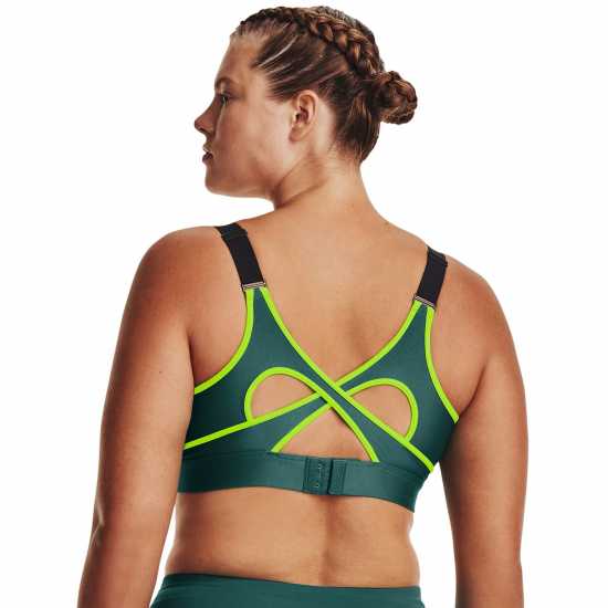 Under Armour Armour Ua Infinity Crossover High Impact Sports Bra Womens Зелено Спортни сутиени