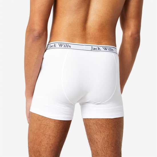 Jack Wills Multipack Boxers 3 Pack Бяло Мъжко облекло за едри хора