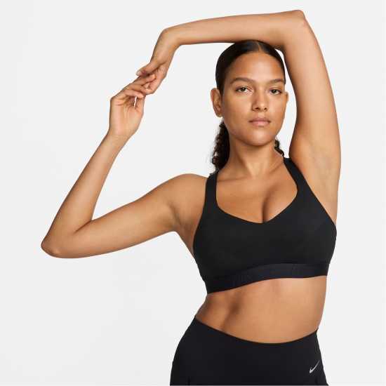 Nike Indy High Support Women's Padded Sports Bra Черно Спортни сутиени