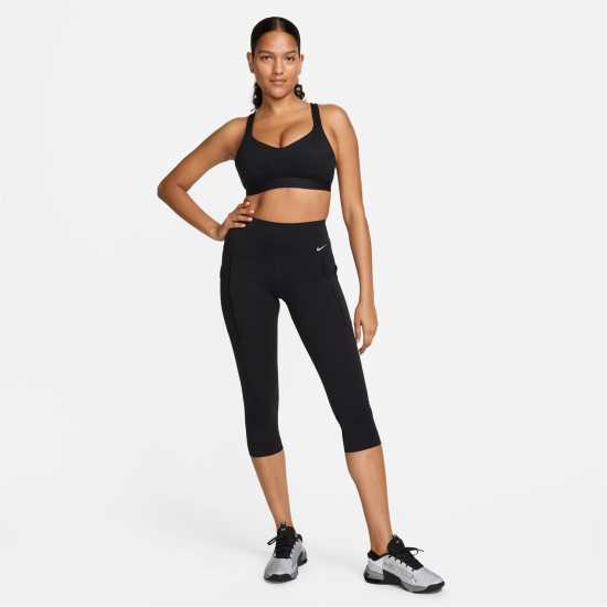 Nike Indy High Support Women's Padded Sports Bra Черно Спортни сутиени