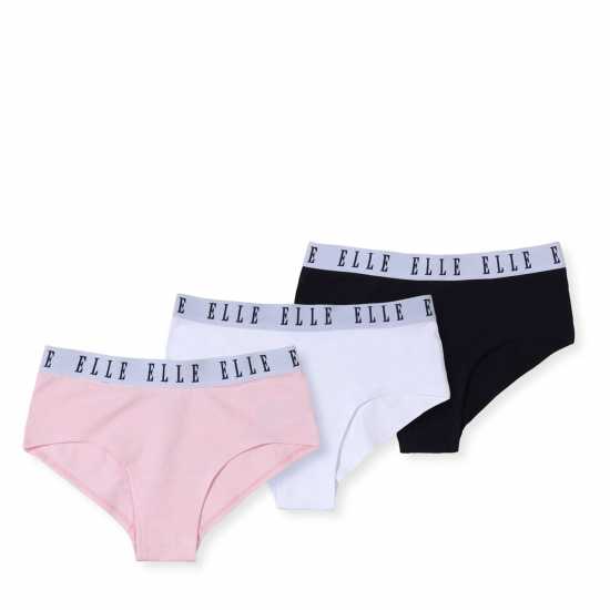 Детски Боксерки Elle Elle 3 Pack Of Hipster Briefs Junior Girls  