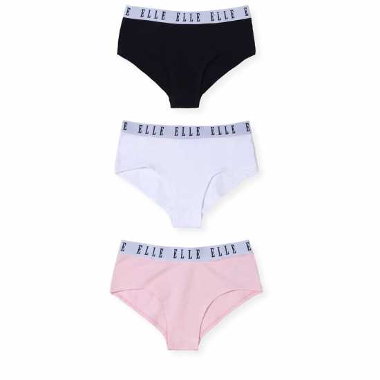 Детски Боксерки Elle Elle 3 Pack Of Hipster Briefs Junior Girls  