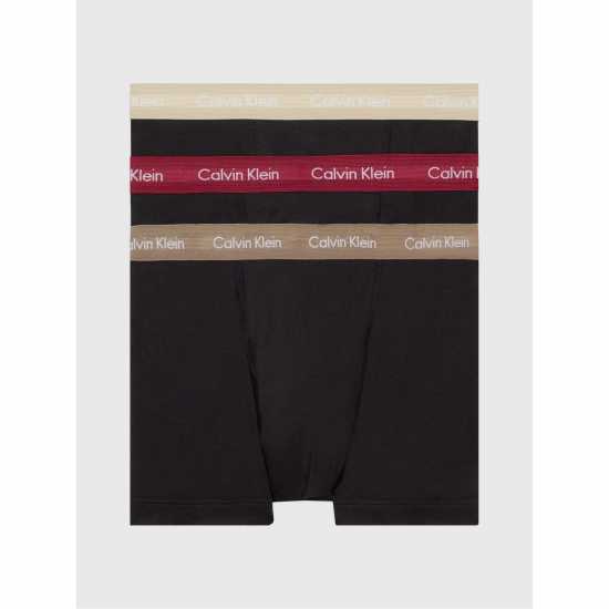 Calvin Klein Cotton Stretch Boxer Shorts Бур/Брун/Черно NOP Мъжко бельо