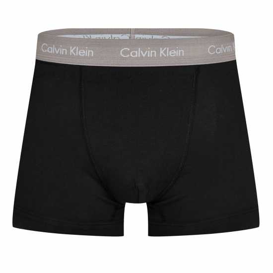 Calvin Klein Cotton Stretch Boxer Shorts Черно/Аква/ЗеленоGU4 Мъжко бельо