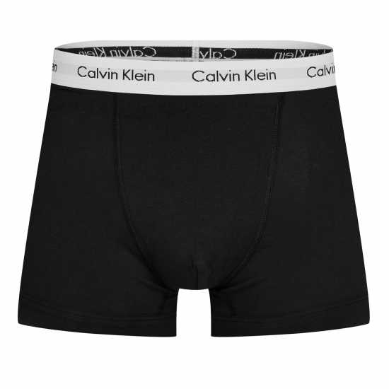 Calvin Klein Cotton Stretch Boxer Shorts Черно/Аква/ЗеленоGU4 Мъжко бельо