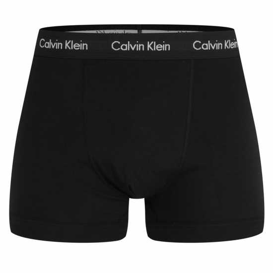 Calvin Klein Cotton Stretch Boxer Shorts Черно/Сиво/ЗеленоQ3R Мъжко бельо