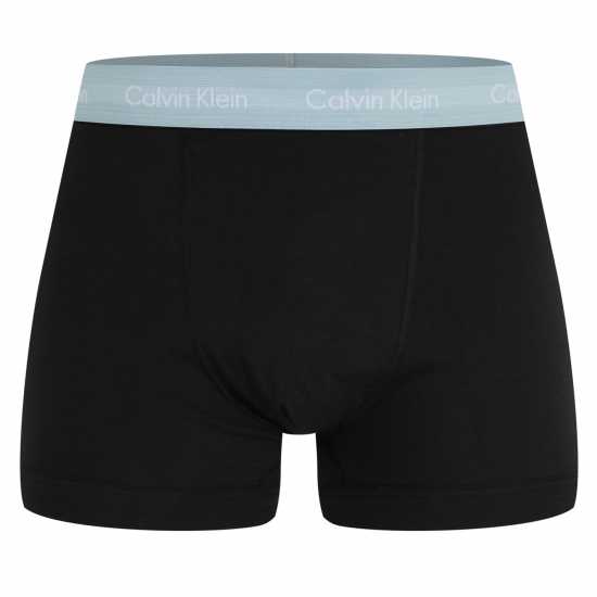 Calvin Klein Cotton Stretch Boxer Shorts Черно/Сиво/ЗеленоQ3R Мъжко бельо