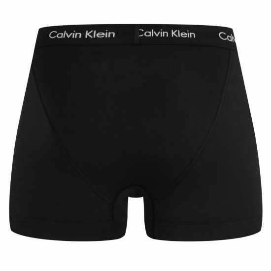 Calvin Klein Cotton Stretch Boxer Shorts Черно/Сиво/ЗеленоQ3R Мъжко бельо