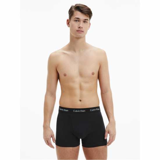 Calvin Klein Cotton Stretch Boxer Shorts Черно/Черно Мъжко бельо