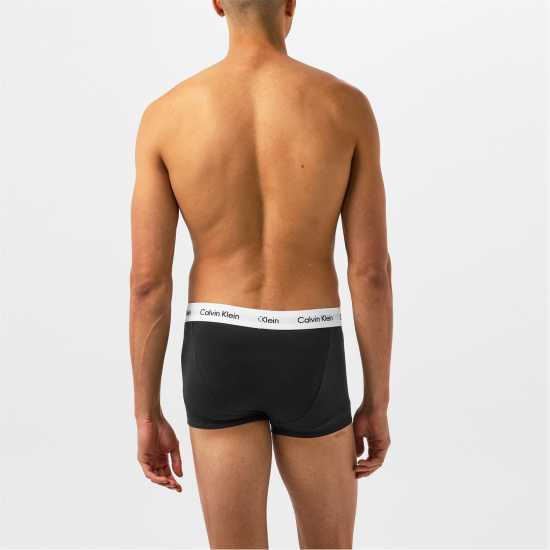 Calvin Klein Мъжки Боксерки 3-Pack Boxer Shorts Mens Бяло/Полоска/Черно Мъжко бельо