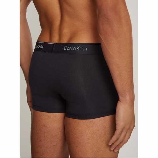 Calvin Klein Мъжки Боксерки 3 Pack Low Rise Boxer Shorts Mens Черно/Черно/ЧерноQ6A 