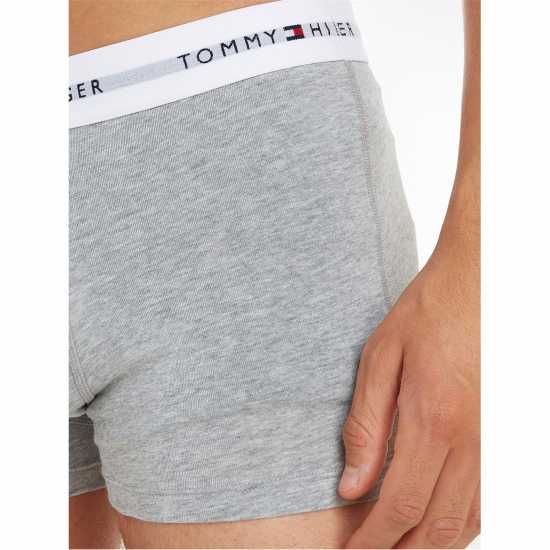 Tommy Hilfiger 3 Pack Signature Boxer Shorts Черно/Бяло/Сиво 0UC 