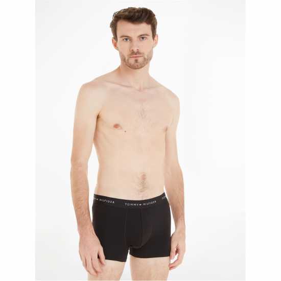 Tommy Hilfiger 3 Pack Signature Boxer Shorts3P Trunk Черно 0UC 