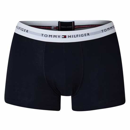 Tommy Hilfiger 3 Pack Signature Boxer Shorts3P Trunk Синьо/Синьо/Зелено 0SR 