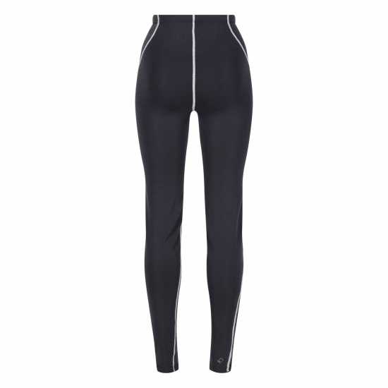 Regatta Womens Zimba Base Layer Leggings Baselayer Legging Сиво сигнално Дамски долни дрехи