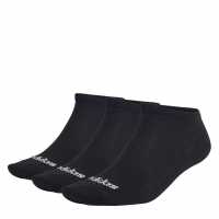 Adidas Thin Linear Low-Cut Socks 3P