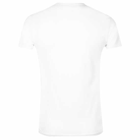 Emporio Armani Тениска Logo T Shirt White Мъжки ризи