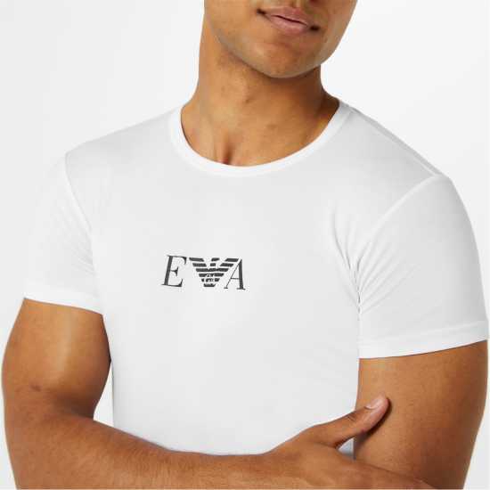 Emporio Armani Тениска Logo T Shirt White Мъжки ризи