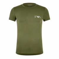 Emporio Armani Тениска Logo T Shirt Олива Мъжки ризи