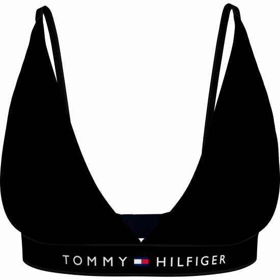 Tommy Hilfiger Logo Triangle Bra Черно 